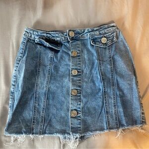 Rue 21 Denim Button Front Skirt